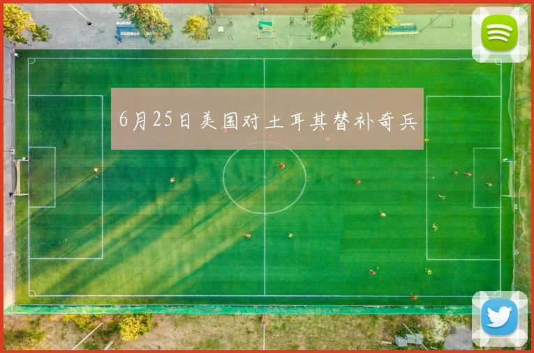 6月25日美国对土耳其替补奇兵