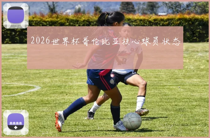 2026世界杯哥伦比亚核心球员状态